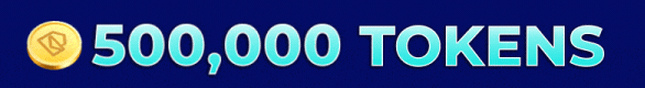 5OO,OOO TOKENS